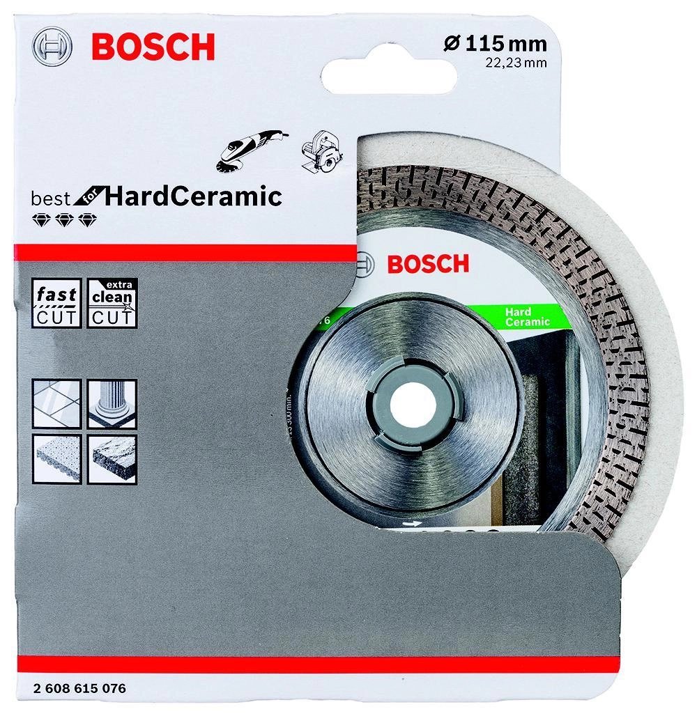 Круг алмазный BOSCH (2608615076) Ф115х22мм по керамике