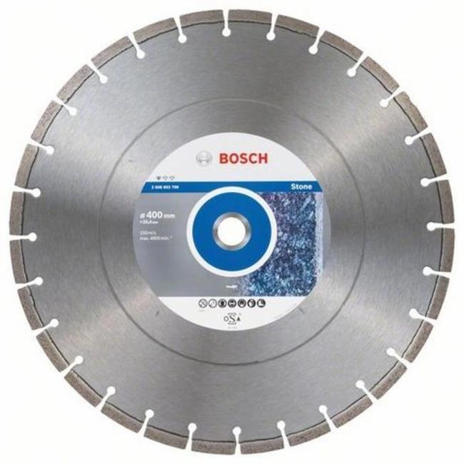 Круг алмазный BOSCH STF STONE 400-25.4 Ф400х25.4мм по граниту (2608603798)