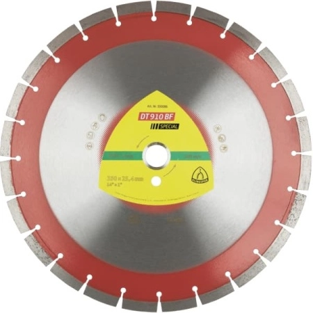 Алмазный диск KLINGSPOR 300X2,8X25,4/21E/12/S/DT/SPECIAL/DT910BF