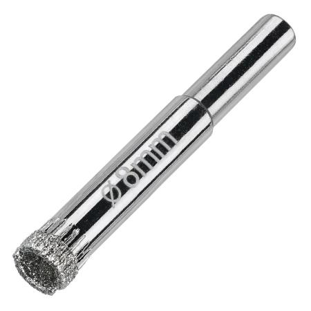 Алмазная коронка по керамограниту, плитке, кафелю 8 мм Diamond Industrial (2 шт)