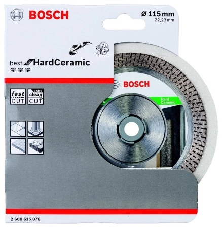 Круг алмазный BOSCH (2608615076) Ф115х22мм по керамике