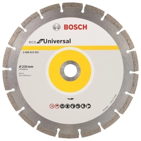 Круг алмазный ECO UNIVERSAL Ф230-22мм