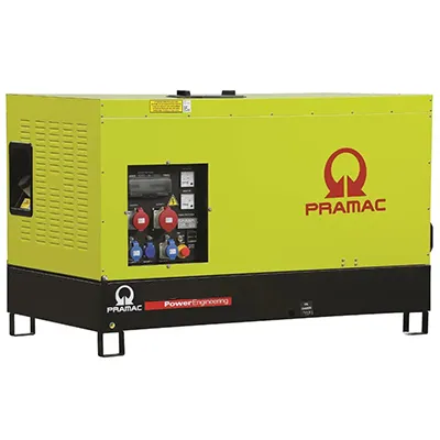 Дизельный генератор PRAMAC GBW22P MECC ALTE однофазный в кожухе