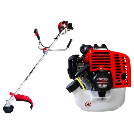 фото бензиновый триммер verton garden br-260 professional