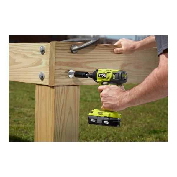 фото импульсный винтоверт ryobi r18id2-0