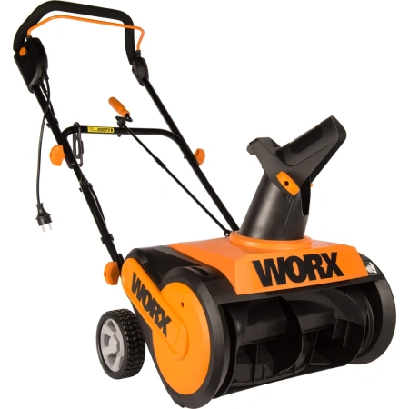 фото электрический снегоуборщик worx wg450e