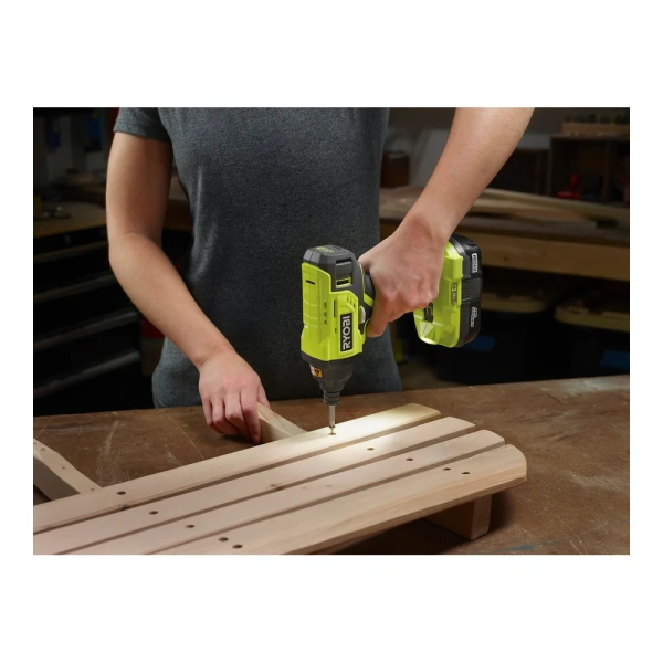 фото импульсный винтоверт ryobi r18id2-0